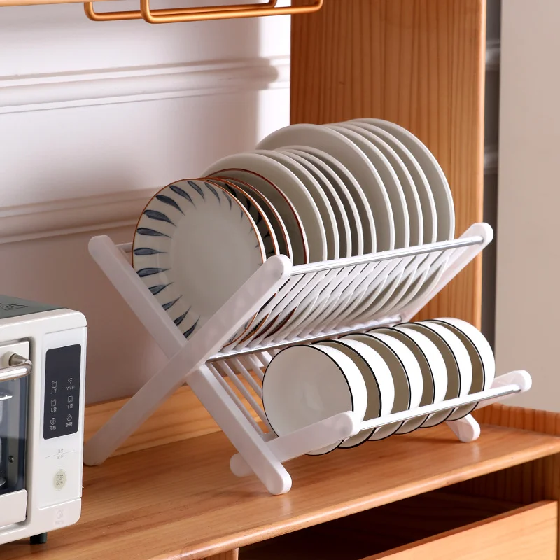 2022 new unique product plastic kitchen dish utensil rack storage holder