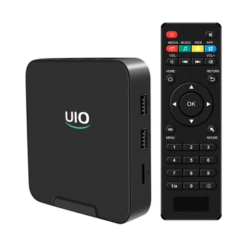 NEW model android 9.0 wholesale s905y4 4k hd Media Player 1000 channels tv set top box