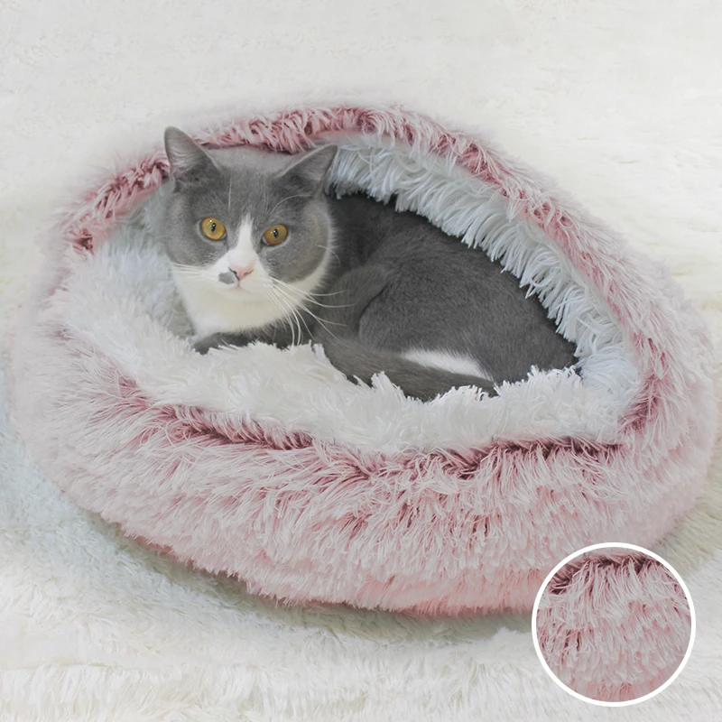 Plush Cat Bed