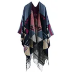 Cape Women's Printed Tasees Cape Womens Coat Open Cardigan Wrap Hooded Instant Shawls