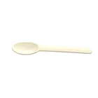Ice Cream Spoons Disposable Corn Starch Ice Cream Spoons Trendy Style Natural Material Safe Products Ice Cream Spoons