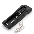 Rubber Latches Latch XK710-2G Rubber Flexible Black Soft Draw Latches With Hole Flexible Draw Latch LB88