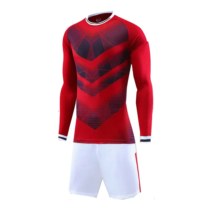 football long sleeve training tops