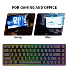 Royal Kludge RK837 2.4g Wireless Led Hot Swapp Tri Mode Rkg68 Keyboard Mechanical Rgb Gaming Wireless Teclado