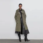 Spring Coat Women's Spring Trench Coat 2020 Spring And Autumn Ladies Long Trench Coat Women's Coat