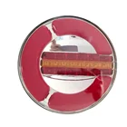 Led Trailer Tail Lights 5.5Inch Round LED Truck Trailer Stop Turn Tail Lights