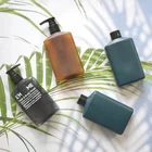 Amber Bottle Brown Plastic Bottle Custom 24mm Disinfectant Flat Lotion Amber 200ml Pet Bottle