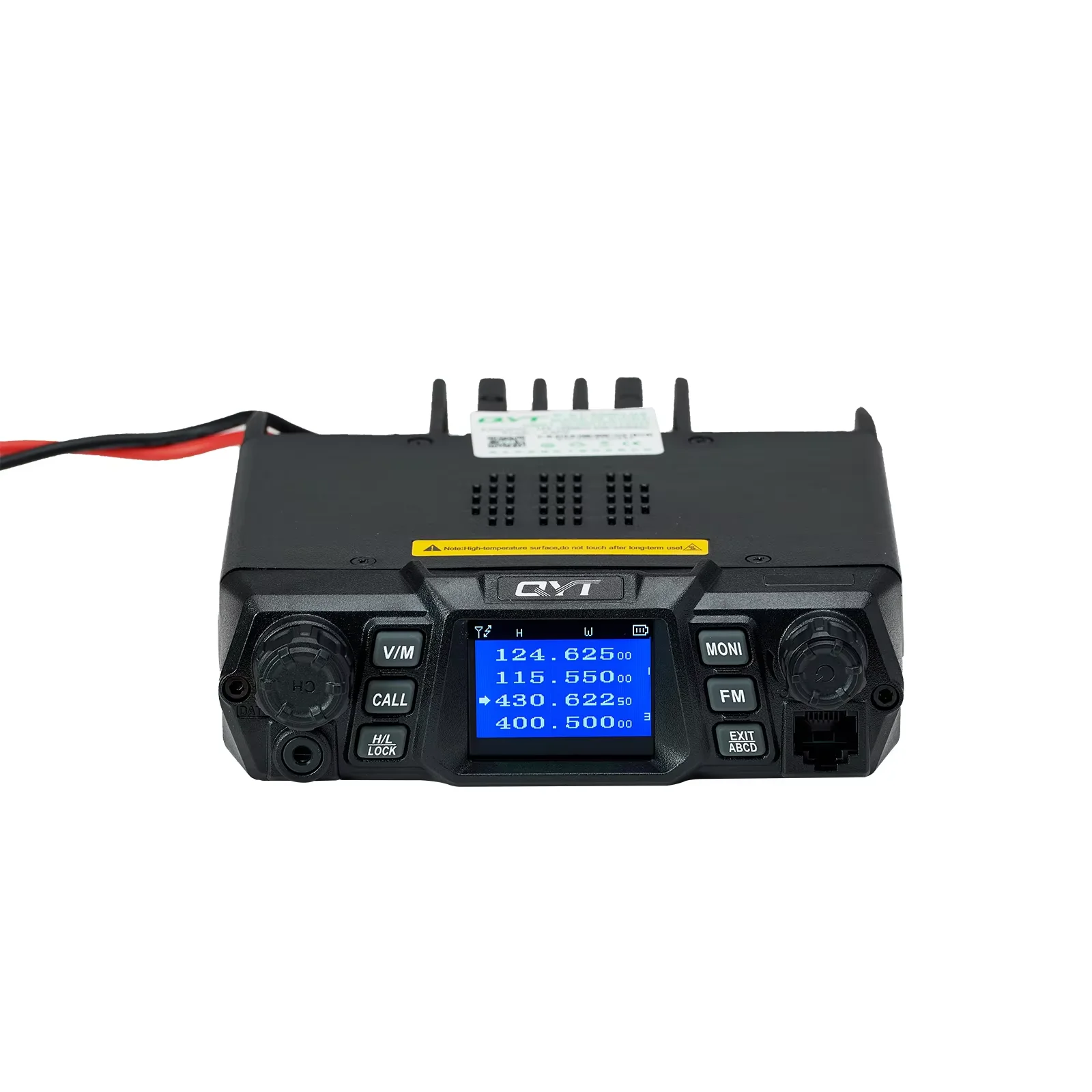 QYT KT-A17 Powerful 30W Aviation Band 118-136MHz and VHF UHF Transmit Receive Ham Mobile Radio