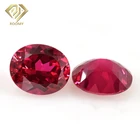 Ruby Red Customized Lab Grown Ruby Gems Pigeon Blood Red Ruby