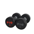 Factory Wholesale High Quality Gym Home Rubber Coated Rubber Dumbbells Gym
