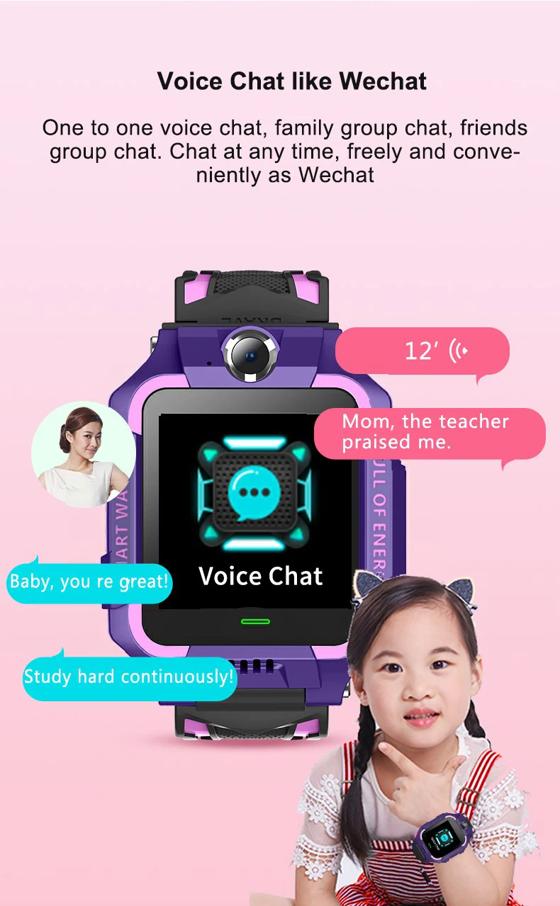 Smartwatch Pour Enfant Waterproof Montre Connectée Nabi Z6 Kids - Traceur  GPS, Carte SIM, Appels, SMS SODI00 - Sodishop