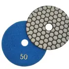 Polisher Pcs 4 Inch Diamond Dry Polishing Pads For Granite Marble Polisher 7 Pcs Set Grit 50-3000
