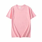 Short-sleeved T-shirt Custom Logo Work Clothes Loose Solid Color Student Class Clothes Cotton Short-sleeved