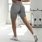 Custom Sportswear Women Workout Shorts High Waist Squat Proof Scrunch Booty Seamless Leggings