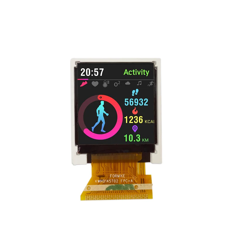 square tft display factory