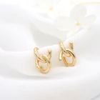 Earrings 14k Earring Multi Design 14K Gold Plated Ear Cuff Earrings