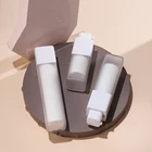 Airless Luxury Airless Bottle Square 15ml 30ml Square Lotion Bottle Airless Square Cosmetic Bottle 50ml
