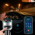 Mp3 Car Kit Hot Selling Dual USB Port Handsfree FM Transmitter Mp3 Player Car Kit Charger