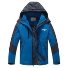 Jacket Wholesale High Quality Outdoor Motorcycles Fishing Winter Soft Shell Waterproof Padded Fleece Jacket For Men