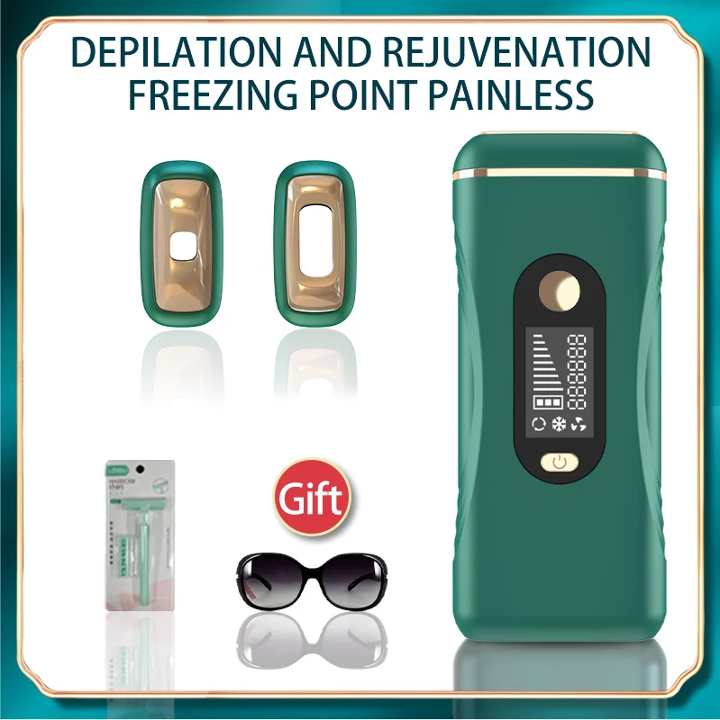 Handheld ipl hair remover  machine Permanent sweep all types hairs Portable Ipl Hair Removal Device