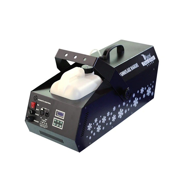 Romantic Indoor Outdoor Dj Artificial Led Snow Machine with Dmx 600w 1500w 2000w for Party Disco Stage Effect Event Christmas