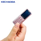 Dual Sim Mobile KECHAODA A18 1.14 Inch Small And Cheap Celular Dual SIM Card Supermini Mobile Phone