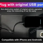 Car New Car Android System Multimedia Player Box Plug And Play Android 9.0 4 32G GPS WIFI CarPlay AI Box