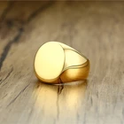 Ring Wholesale Cheap Men Design Your Own Steel Blank Ring Custom Made Base Stainless Steel Blank Men Signet Ring