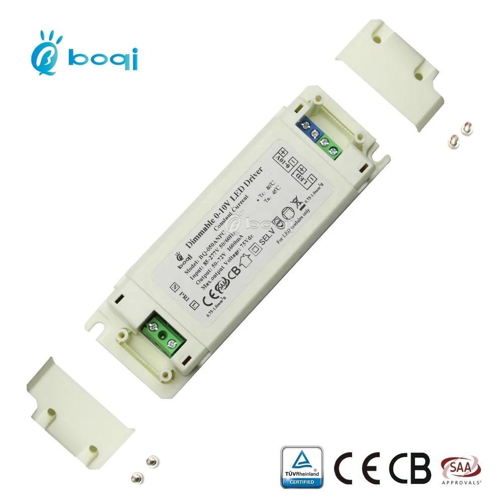 3 Years Warranty dimmable 600mA 0-10V 42w 72V led driver for Australia market