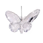 Ornament High Quality Clear Acrylic Butterfly Christmas Ornament For Xmas Decoration