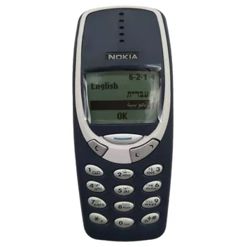 Cheap Unlocked For Nokia 3310 Hot Deals in UK, Australia, Germany, France Support Russian& Arabic Keyboard Mobile Phone