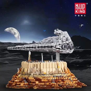 Mould King compatible legos 21007 starwars Empire Over Jedha City Destroyer Cruise Ship Model Sets building block toys bricks