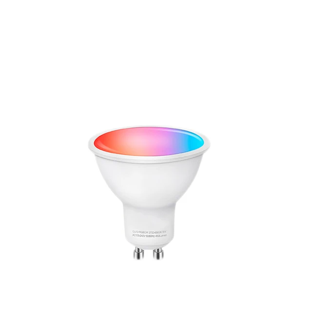 GU10 5W E27/E26 M16 LED Smart Bulb WiFi Controlled  and Bluetooth Color Changeable and Dimmable for Home Use