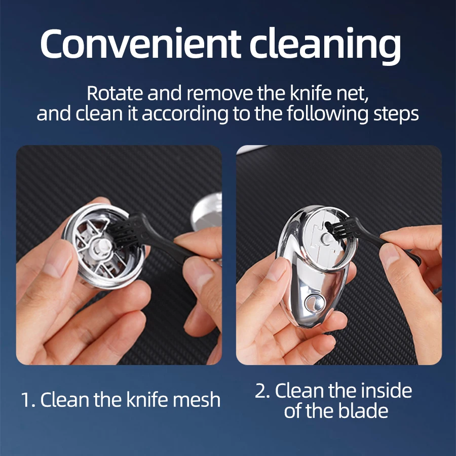 USB Powered One-Blade Portable Electric Shaver for Men for Household RV & Hotel Use details