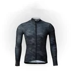 Cycling Jersey Wheel Up Men Breathable Quick Dry Bicycle Clothing Long Sleeved Mtb Cycling Wear Jersey