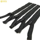 T Shirt Hoodie YYX Closed End Nylon Zipper Cremalleras T Shirt Hoodie Mens Zipper