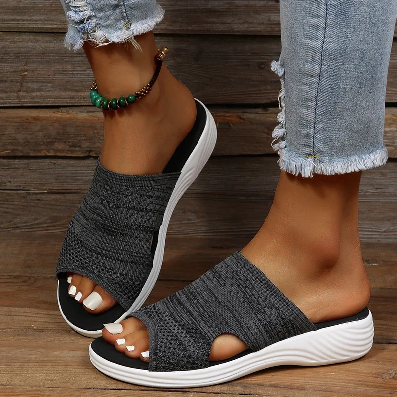 2024 new fashion  Casual Ladies Slippers Sandals luxury sandals for women