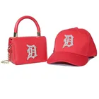 Handbags 2021 New Arrival Famous Brand Classic Wholesale Luxury Bags Women Handbags D Purse And Hat Set