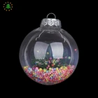 Christmas Ornaments Jintai Factory OEM Custom Large Christmas Tree Ornaments Clear Transparent Balls