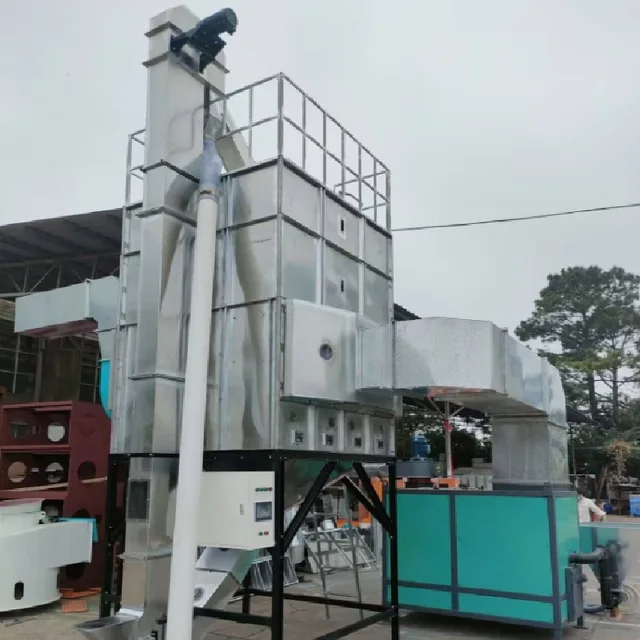 Low Temperature Stainless Steel Grain Drying Machine 3T Batch Capacity for Paddy Maize & Wheat