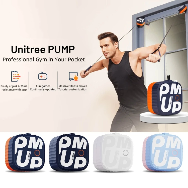 Unitree Pump Fitness Accessories Portable Home Gym Pump 4.444lbs
