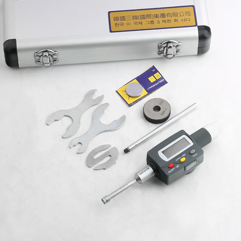 High Quality Waterproof Digital Electric 10-12 Measurement Tool Inside Micrometer Three-Point Durable Metal Material manufacture