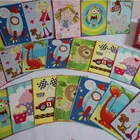 Animal Card Professional China Supplier Educational 3d Animal Elephant Lion Paper Card