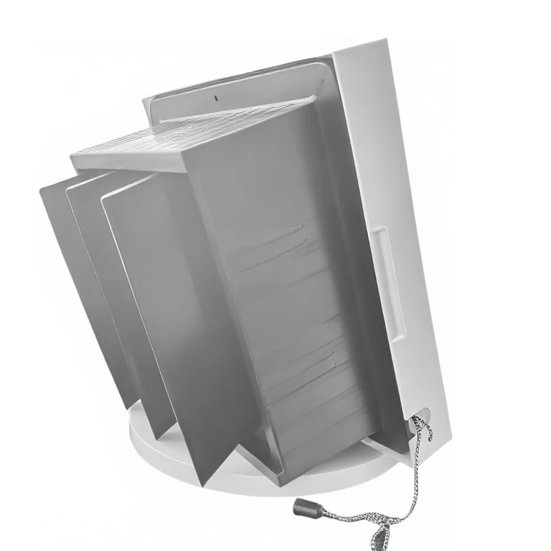 Bathroom Shutter Exhaust Fan, Plastic, Axial - detail 12