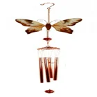 Indoor And Outdoor Garden Decoration Pendant Music Metal Tube Insects Various Butterfly Shaped Wind Chimes