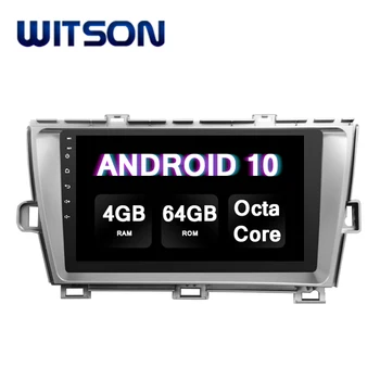 WITSON Android 10.0 Car DVD Player Universal For TOYOTA PRIUS (RHD) SILVER FRAME 4GB RAM 64GB FLASH BIG SCREEN