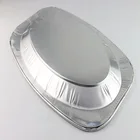 Turkey Oval Big Flat Turkey Pan Aluminum Foil Oval Pans For Kitchen