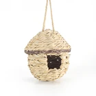 Bird Cage Spot Amazon Explosive Garden Decoration Ecological Straw Bird Nest Handmade Bird Cage Bird House