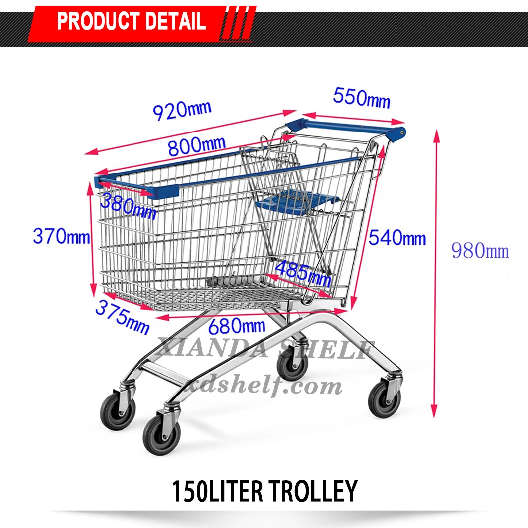 150 steel trolley