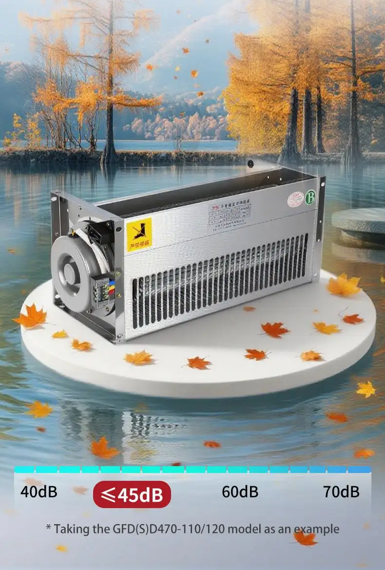 Aluminum Alloy Fan, GFDD470-120, 380 V, Electric - detail 12